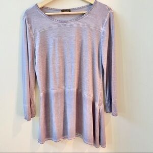 Crosby. Top Purple Grey Size Medium